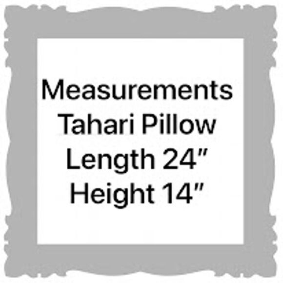 Tahari Faux Fur Accent Lumbar Decorative Throw Pillow Feather Filled in Brown - Picture 6 of 6